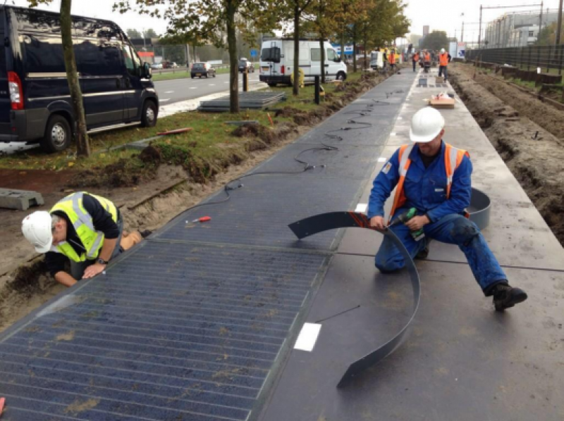 Ver noticia Holanda inaugura el primer bidegorri solar del mundo